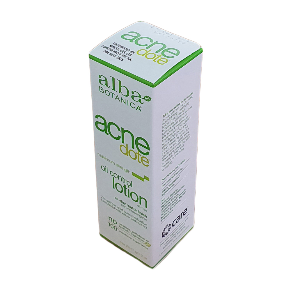 alba botanica oil control lotion