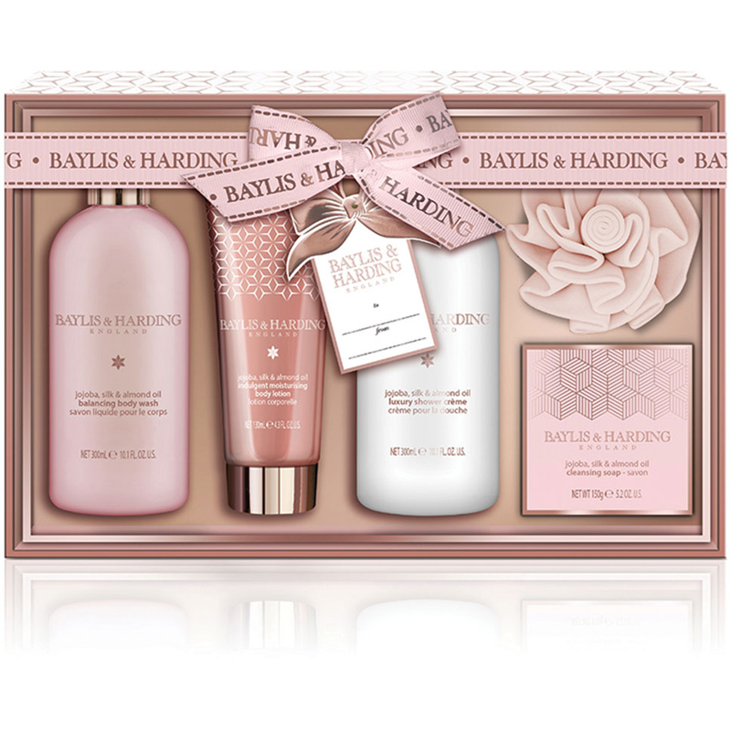 Baylis & Harding Jojoba, Silk & Almond Oil 5 Piece Beauty Gift Set ...