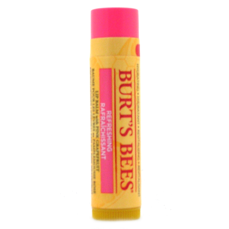 Burt's Bees Refreshing Lip Balm with Pink Grapefruit 4.25g eBay